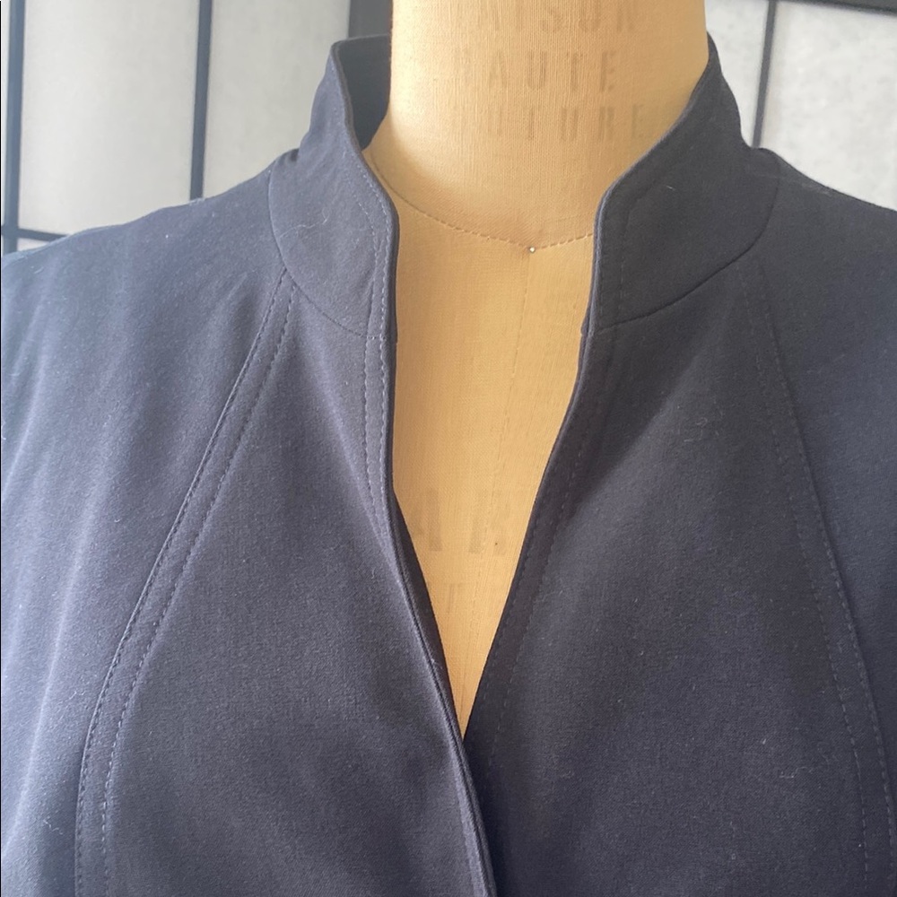 Calvin Klein Black Sheath Midi Dress - Picture 2 of 4